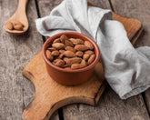 Almonds, roasted no salt